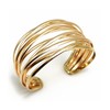 HUASAI Gold Arm Cuff for Women Upper Arm Cuff Jewelry