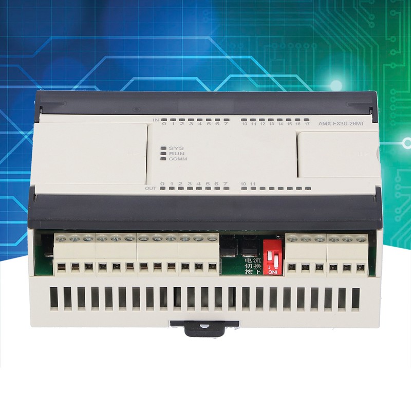 PLC Programmable Controller 16 Inputs 10 Outputs for Mitsubishi FX3U‑26MT
