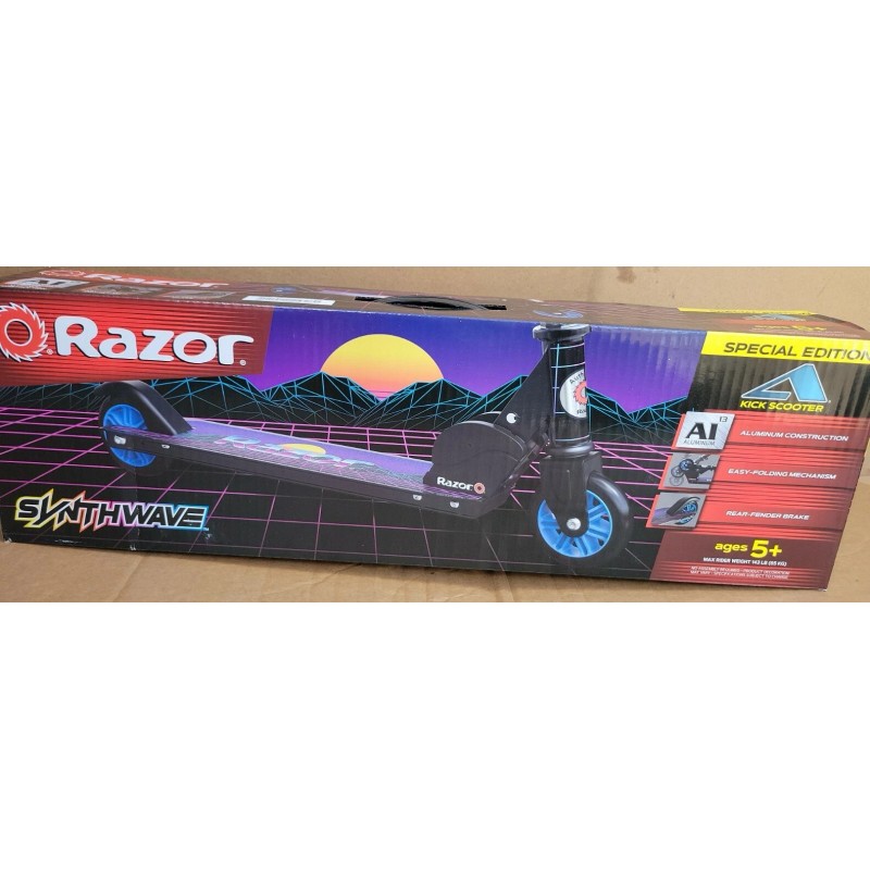 Razor 🛴 Razor A 2 Wheel Scooter Synthwave Special Edition