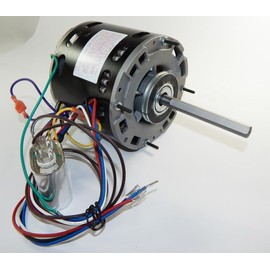 1/2 hp 1075 RPM 4-Speed 48 Frame 115V Direct Drive Furnace Motor | EM3463
