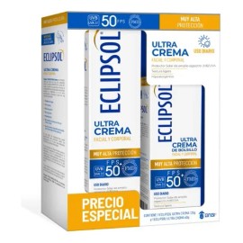 Kit Eclipsol Protector Solar Fps 50 Ultra Crema 125g Y 60g