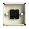 Jones Clocks® 'Disco' desk clock – sleek square design in