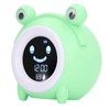 Kids Alarm Clock Cartoon Animal Shaped Gentle Music Night Light