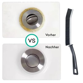 Set of 6 Grout Brushes Against Dirt & Grouts in Tiles, Bathroom and Kitchen Sink - Corner Cleaning Brush for Household Deep Cleaning - Gap Cleaning Brush for Cleaning