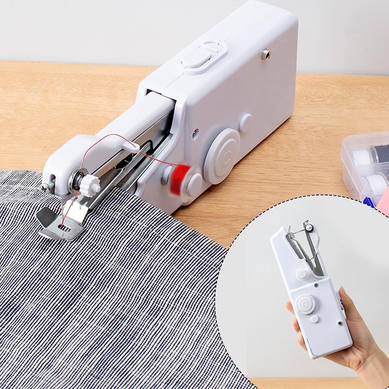 Joomouney Handheld Sewing Machine, Mini Sewing Machine, Cordless Portable