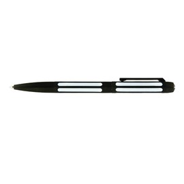 ProFolio by Itoya, PaperSkater Timeless Ballpoint Pen - Black with White Inlays