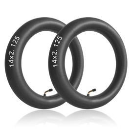 2 Pack 14x2.125 Bike Inner Tubes, 14 Inch Replacement Tire