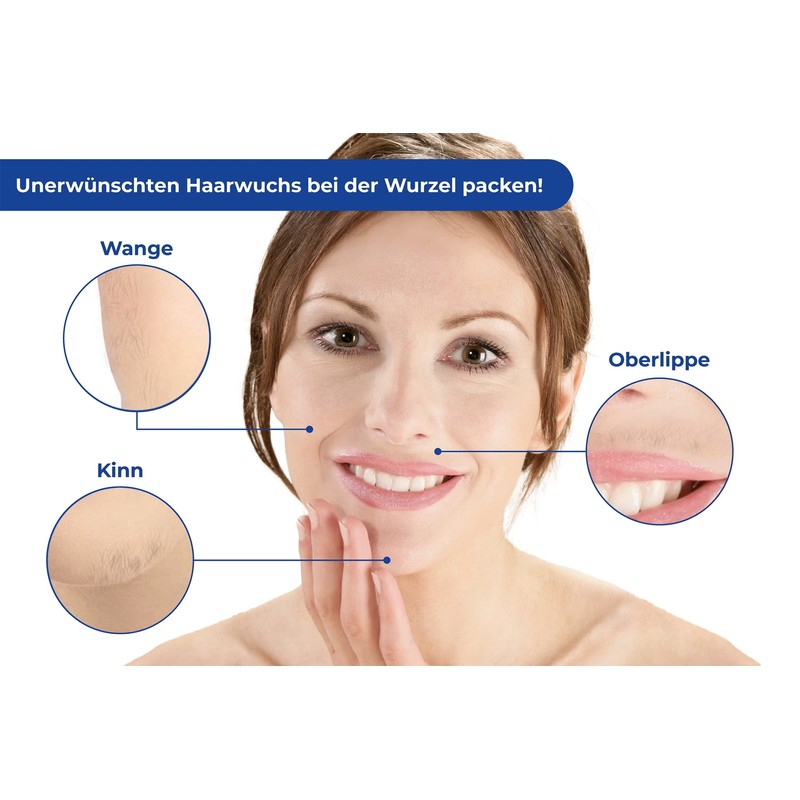 Maximex Haarlos schön Enthaarungscreme 30 ml, hemmt den Haarwuchs, beruhigt
