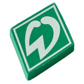 Werder Bremen SV Radiergummi - Raute - Radierer Logo SVW
