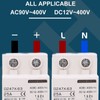 AC DC Miniature Circuit Breaker 2P 25A 400V DIN Rail