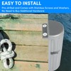 ORLANG 2Pack Dock Bumper Fender, Inflatable Dock Protection for Edging,