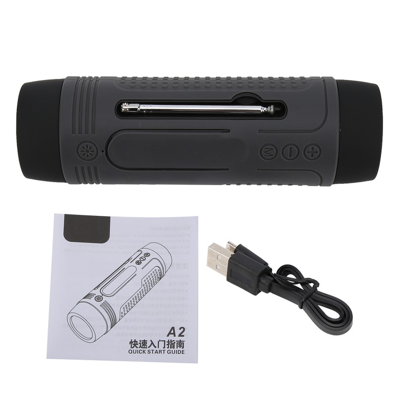 Bluetooth Speaker Portable Wireless Subwoofer Loudspeaker with LED Outdoor Multimedia