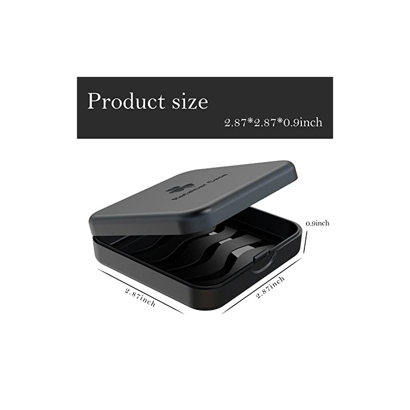ARGOMAX Aligner Case, Caja de retención, ortodoncia de 2 piezas