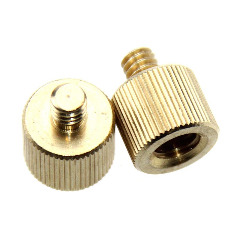 CAMVATE 3/8" -16 Female to 1/4"-20 Male Tripod Thread Reducer