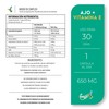 Ajo con Vitamina E 30 Cápsulas