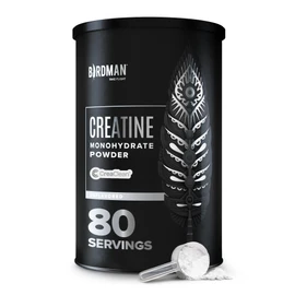 BIRDMAN Micronized Creatine Monohydrate Powder, Muscle Recovery, Caffeine Free, Creatine Pre Workout, Vegan, Post Workout, Gluten Free, Sugar Free | 80 Servings (5 Grams Each) | 0.8lb