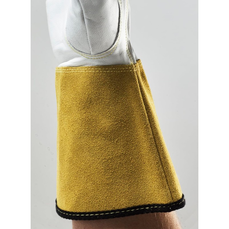 Ejendals 126A-9 Size 9"Tegera 126a" Welding Glove - White/Yellow