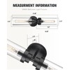 Emak 22 Inch Black Bathroom Light Fixtures Over Mirror, 2-Light