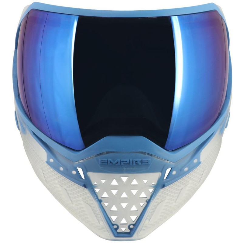 Empire EVS Paintball Mask/Goggle Clear/Blue w/PBB Barrel Plug - Blue