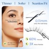 LASHVIEW Magnetic Eyelashes with Applicator Upgrade Soft Magnetic Eyelashes Natural