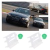YINETTECH 20 x Car Side Skirts Trim Clips with Green