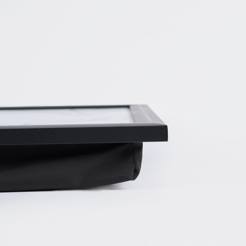 OHS Wooden Lap Tray with Bean Bag Cushion and Marble