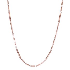 Jeroot Magnetic Necklace, Width 0.08 inch (2 mm), Total Length 17.7 inches (45 cm), 19.7 inches (50 cm), Necklace, Chain, Stainless Steel, 3 Colors, Exclusive, Stainless Steel, No Gemstone