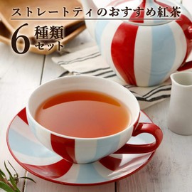 Mresna Ceylon Tea Straight Tea Bag 0.1 oz (2.5 g) x 3 Pieces x 6 Types Set