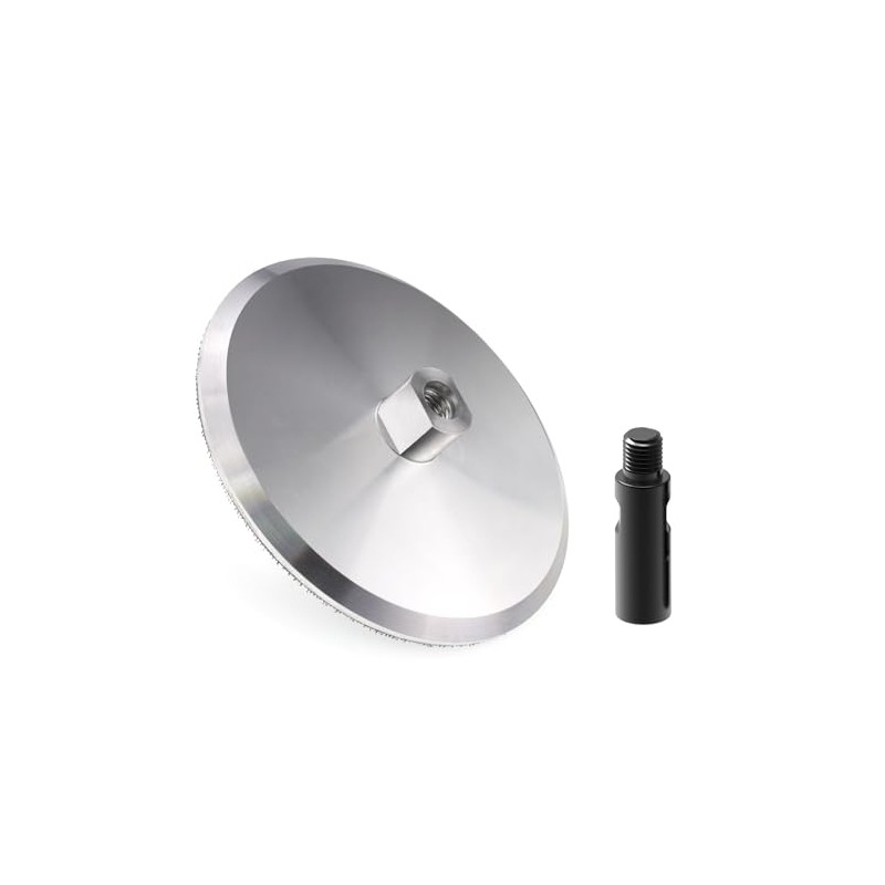 5/8-11 Thread 6 Inch Aluminum Backer Pad Set for Precision