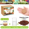 Legigo 100 Pcs 50mm Organic Coco Coir Pellets for Plants-