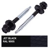 SKIR'CO (Pack of 50) Painted Roofing Screws 4.8 x 50