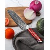 SANMUZUO Santoku Knife - 7 inch - Xuan Series -