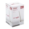 AmerCare 7.75 Inch Jumbo Clear Straws, Paper Wrapped, Case of