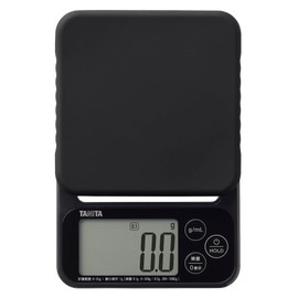 Tanita KJ-222 Cooking Scale, Black, 0.004 oz (0.1 g) Unit, Trace ML HOLD Kitchen Scale, Cooking, Digital