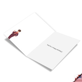 NobleWorks Funny Birthday Greeting Card with 5 x 7 Inch Envelope (1 Card) Bday Birthday Drama C8634BDG