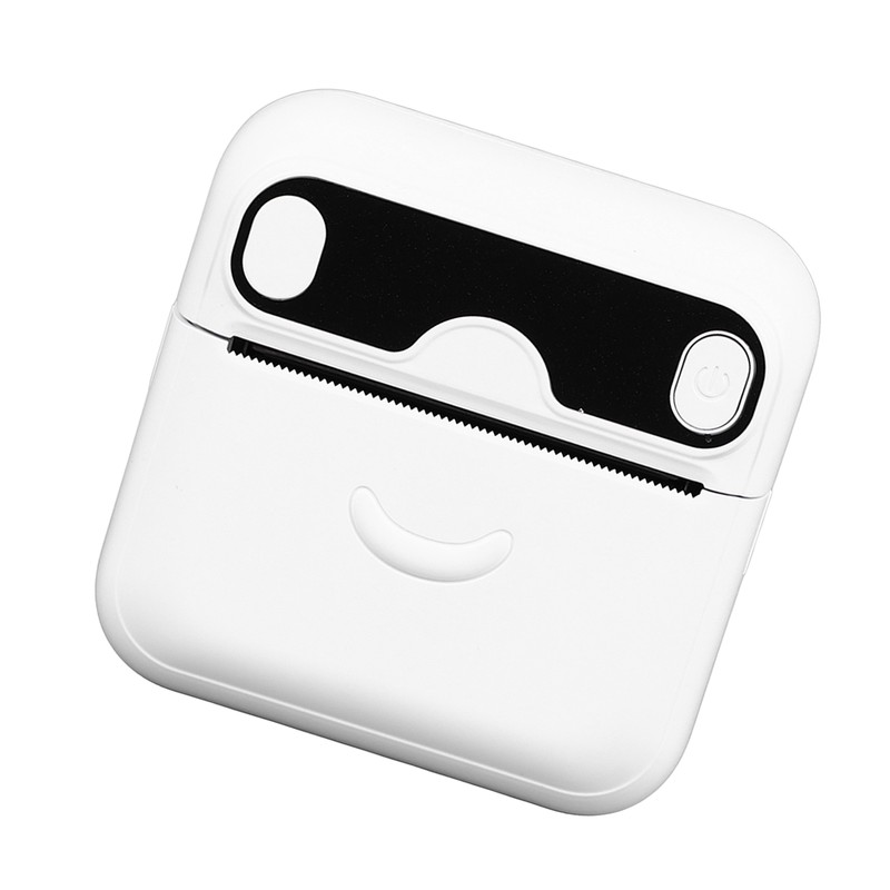 Mini Printer Bluetooth Connection Inkless Printing Portable Pocket Printer for