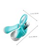 Kisangel 1pc Magnifier Nail Clipper Durable Nail Trimmer with Magnifying