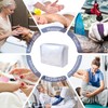 100PCS Disposable Fitted Massage Table Sheets, Heavy Duty Elastic Disposable