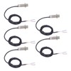 5Pcs Inductive Proximity Switch 150Hz 2 Wire Normally Open IP65