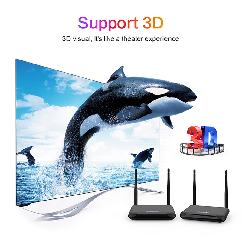 HD Multimedia Interface Expander WIFI Wireless Stereo Audio Video Receiver