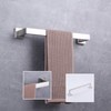 GERZWY 16-Inch Bathroom Towel Bar Stainless Steel Bath Towel Bar