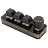 Mini 3 Key Keypad with Knob Custom Programming Hot Swappable