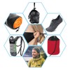 YOUNIEYO 20pcs Black Plastic Cord Locks End Spring Toggle Stopper