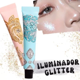 Veraly Iluminador Liquido Glitter Brillos Maquillaje Corporal