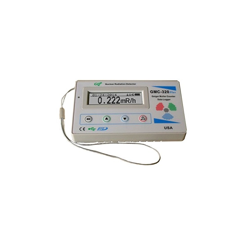 GQ GMC-320Plus Fulfill Nuclear Radiation Detector Meter Test Equipment (Green)