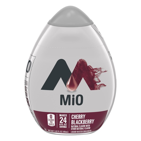 MiO Cherry Blackberry Liquid Water Enhancer, 1.62 fl oz (Pack of 4)