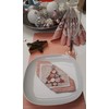 20 Napkins Christmas Baubles Stars Christmas Tree on Wood 33