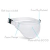 Fanny pack, BuyAgain Unisex 2 Zipper Quick Release Buckle Travel