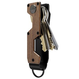 MINBERAND Key Organizer Compact Key Holder Metal Key Chain Minimalist key case key holder for keychain Secures 1-5 Keys