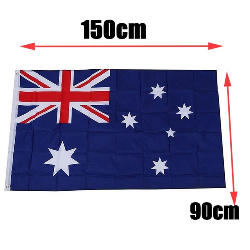 Large Australian Flag Outdoor Australia Day Party Aussie Oz Aus